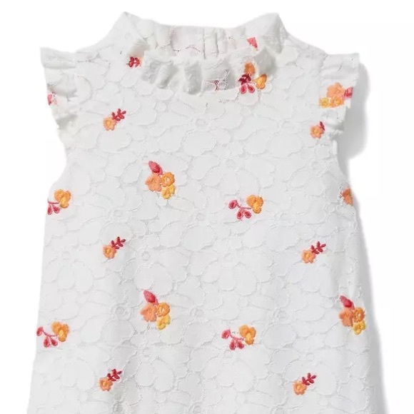 Janie and Jack Embroidered Floral Lace Dress - Picture 9 of 10